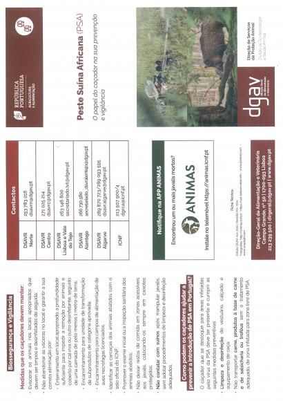 Peste Su&iacute;na Africana